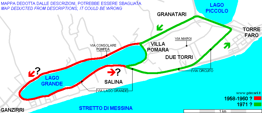Messina, Circuito dei Laghi di Ganzirri ...÷1971 (to be confirmed)